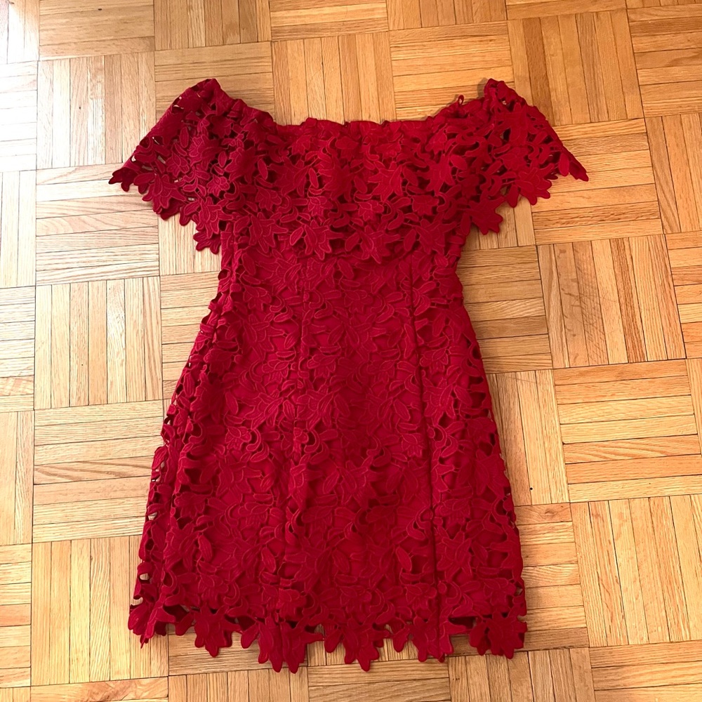 Red dress from Guess